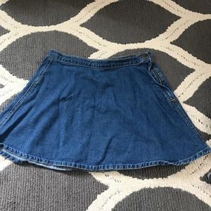 Jean skirt size 27